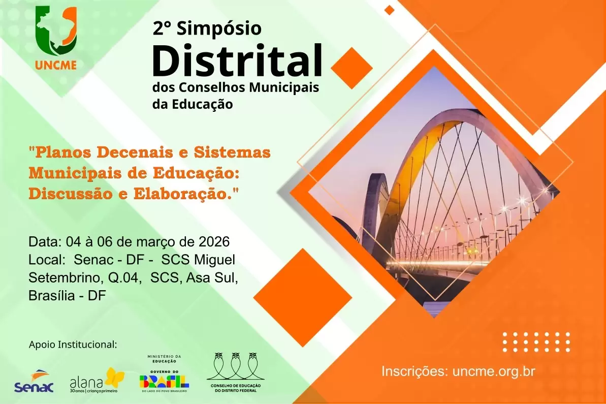 2º Simpósio Distrital dos Conselhos Municipais de Educação