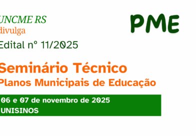 EDITAL UNCME-RS Nº 11/2025 Seminário Técnico PME 2025