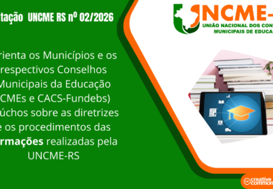 ORIENTAÇÃO UNCME-RS Nº 02/2026 Formações realizadas pela UNCME RS